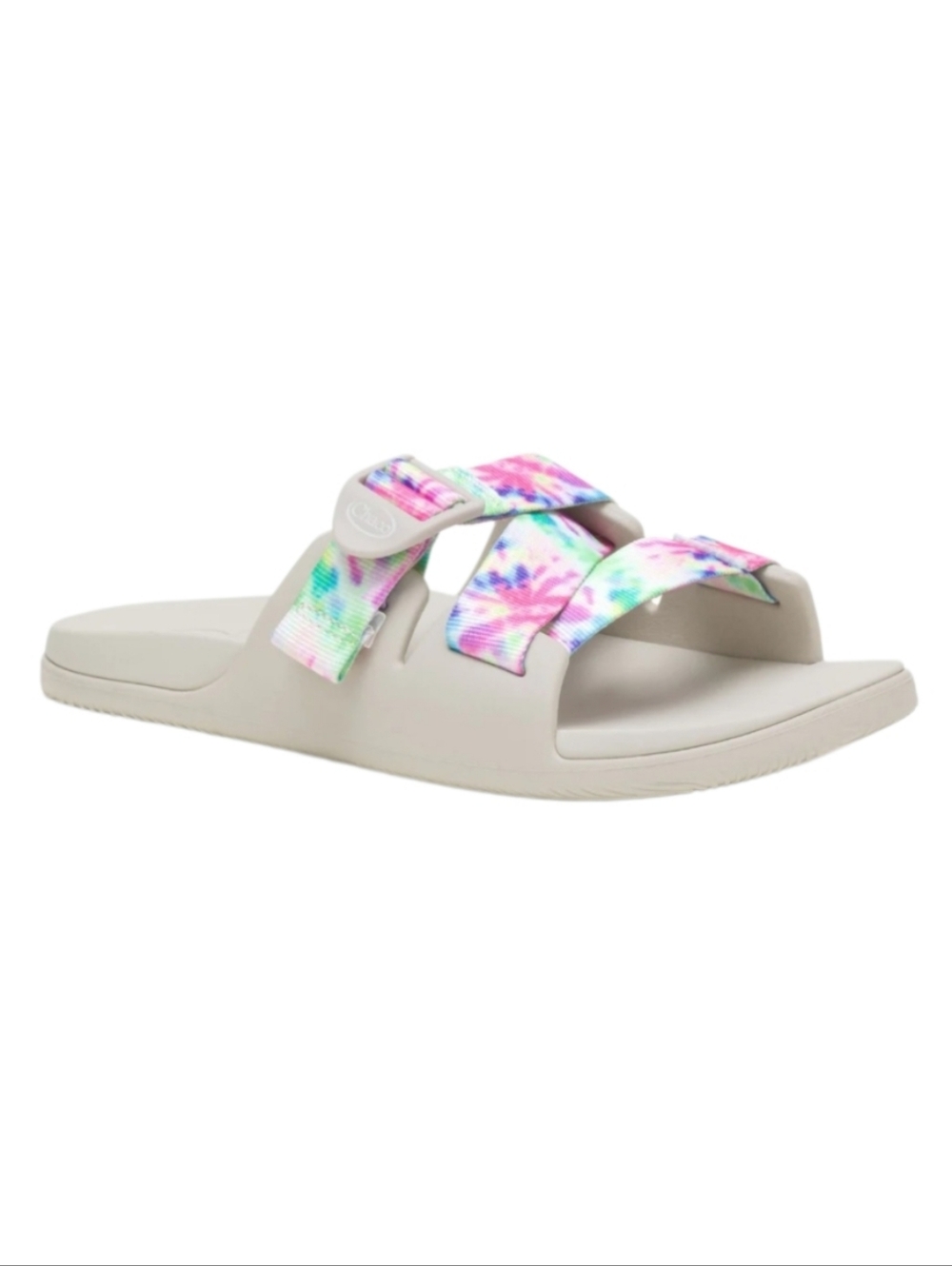 Chaco Chillos Slide Sandals - Pastel Tie-Dye - Size 5 Kids (euro 36)